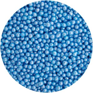 Mini perlas de azúcar azul