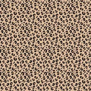 Impresión comestible leopardo