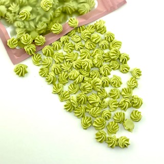 Espirales azúcar verde