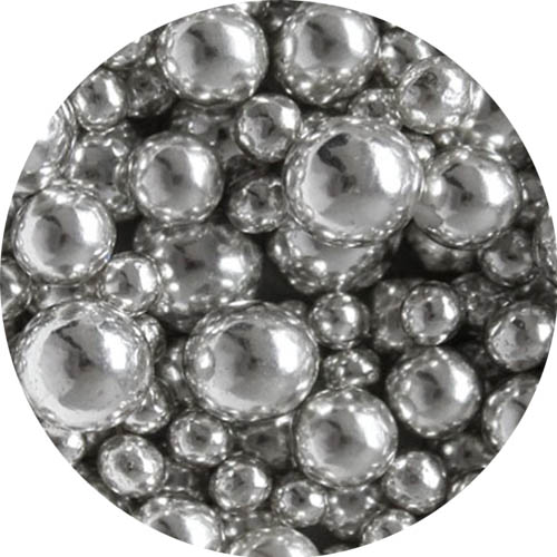 Perlas mix plata
