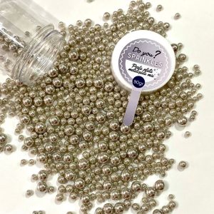 Portada perla plata metalizada mix