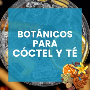 Botánicos para cóctel y té