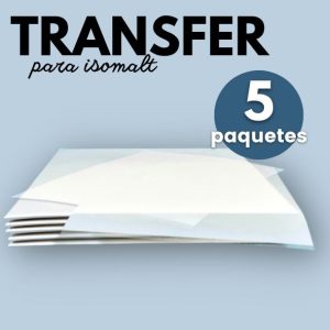 Transfer isomalt 5 paquetes
