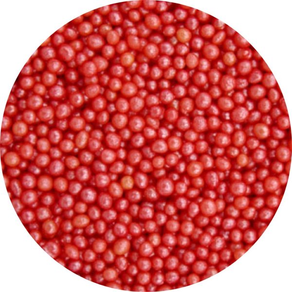 Mini perlas rojas