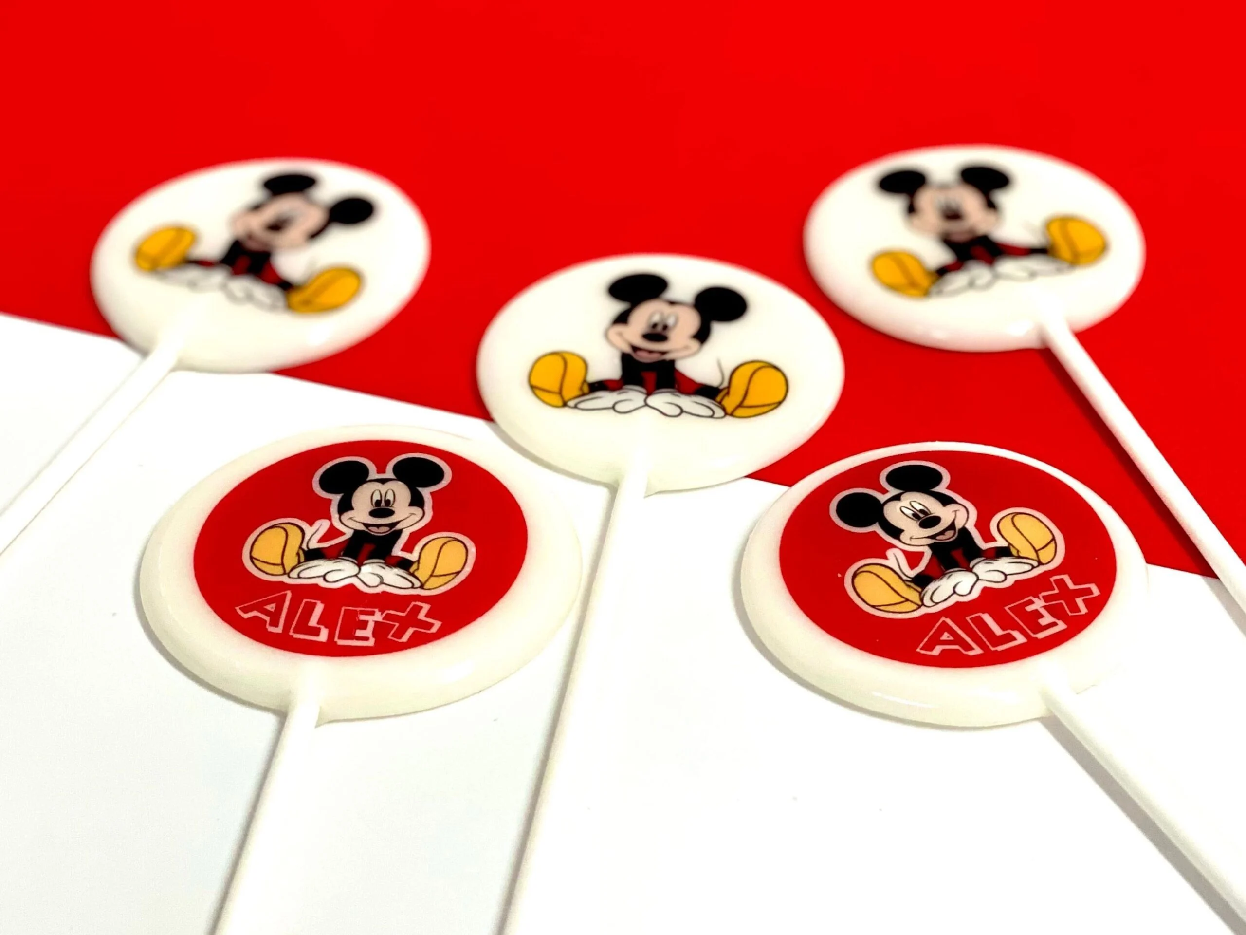 Sucettes Mickey Mouse personnalisées