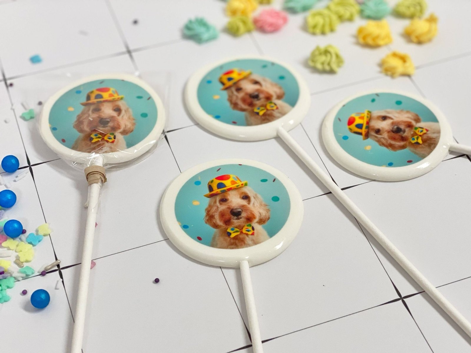 Piruletas personalizadas fotos de mascota - Imagen 3
