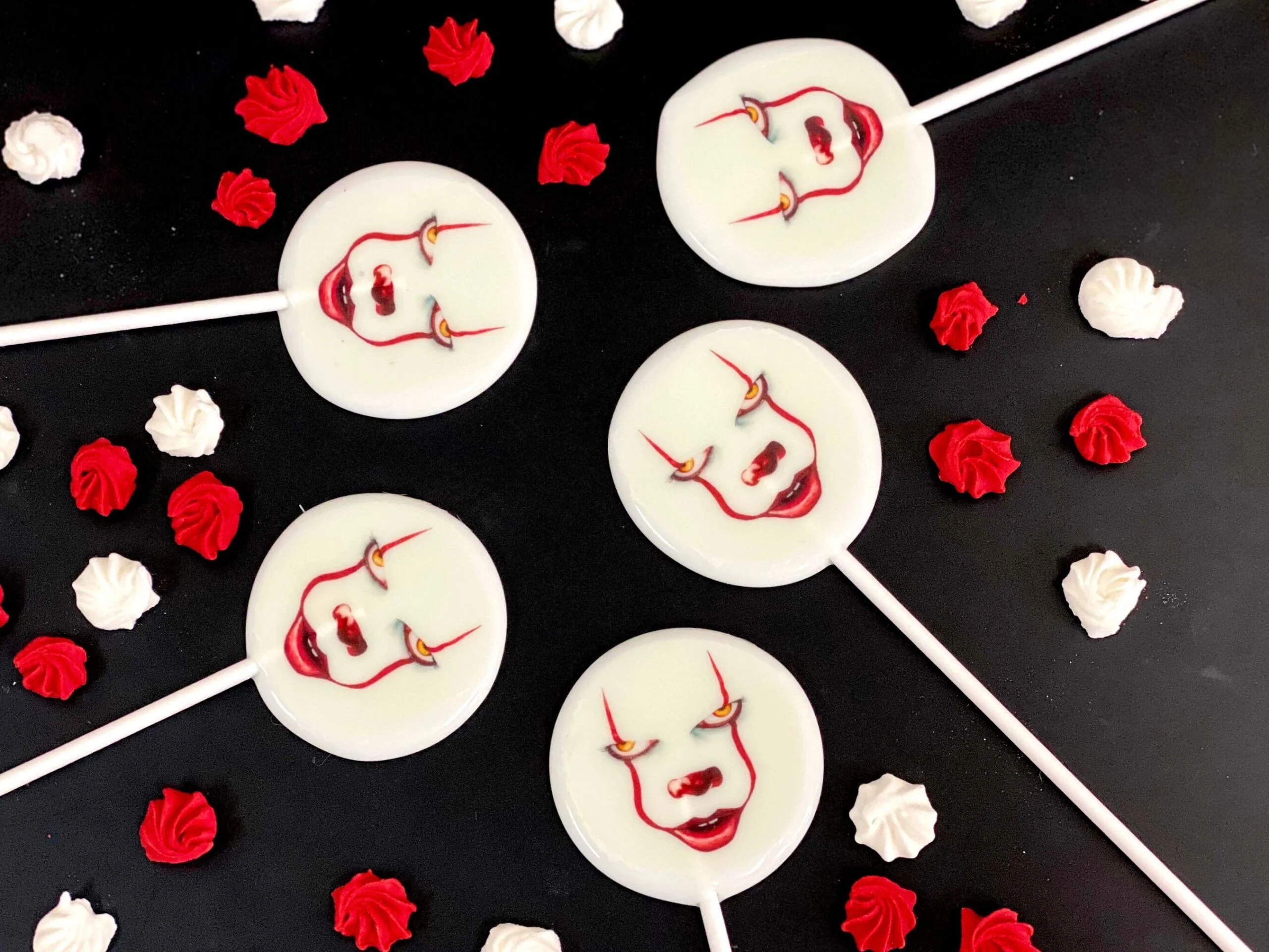 Sucettes Pennywise personnalisées