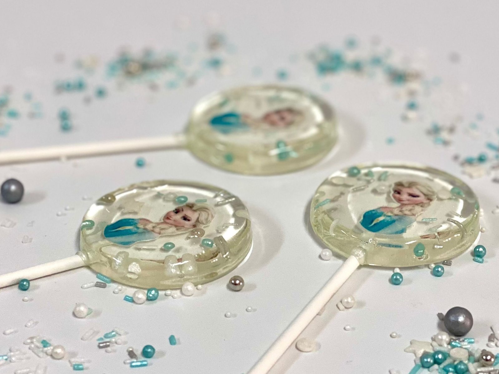 Personalisierte Lutscher Prinzessin Elsa Frozen – Bild 3