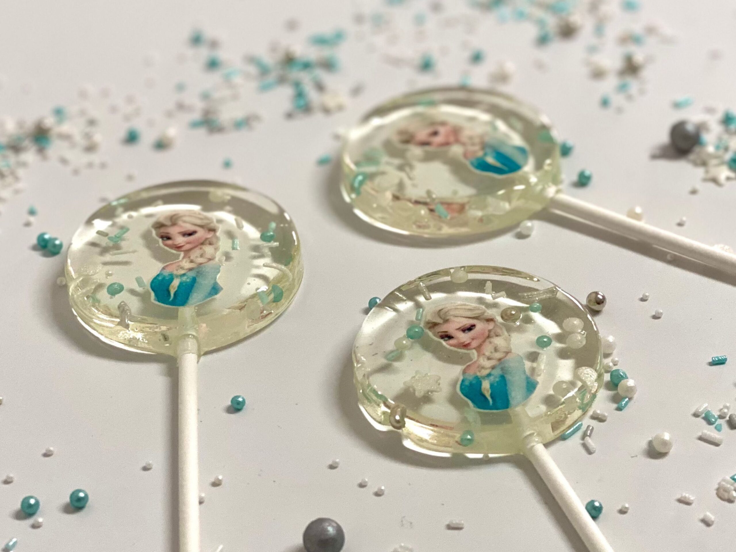 Personalisierte Lutscher Prinzessin Elsa Frozen – Bild 4