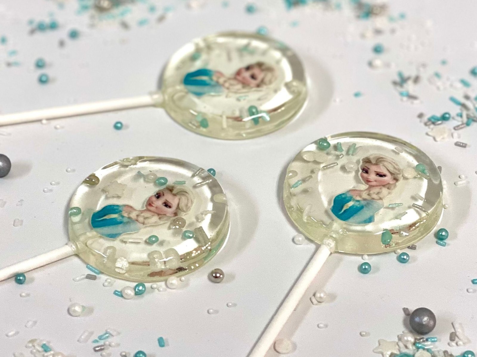 Personalisierte Lutscher Prinzessin Elsa Frozen – Bild 5