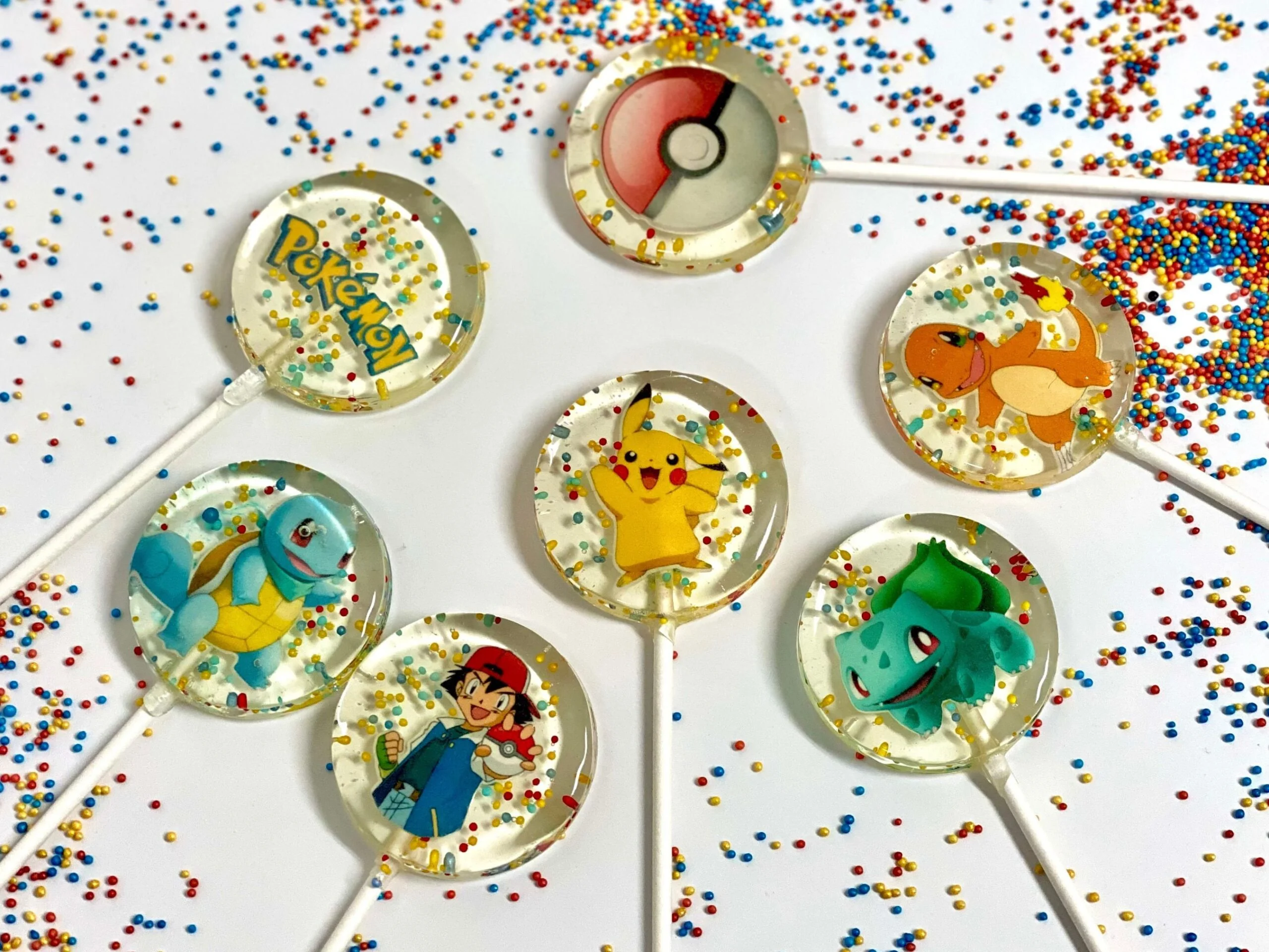 Piruletas personalizadas Pokémon