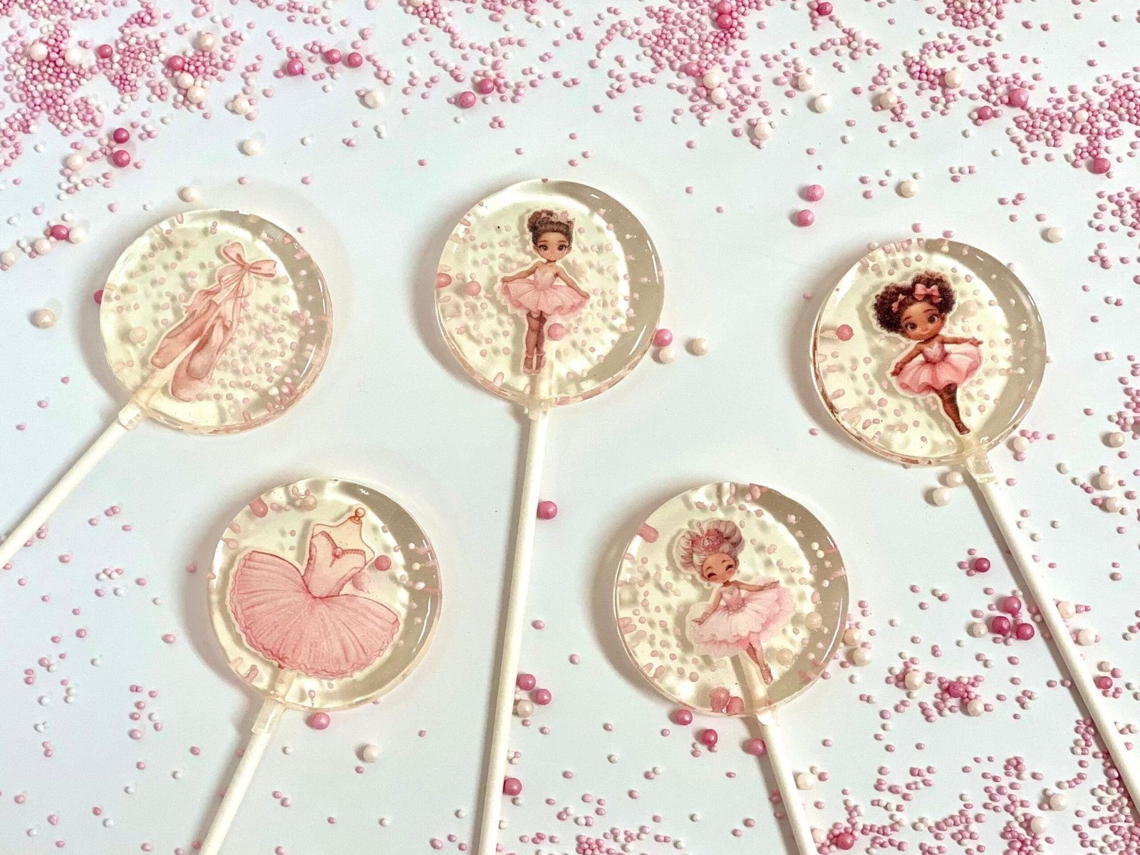 Piruletas personalizadas bailarina de ballet