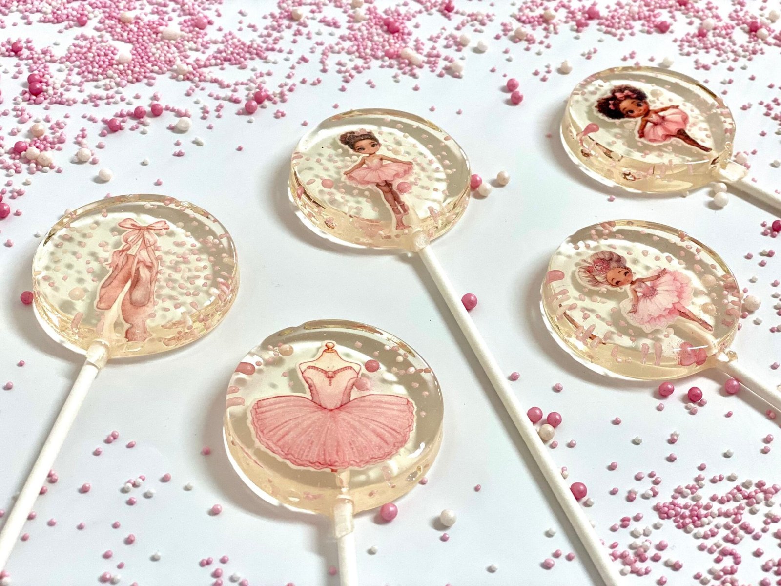 Piruletas personalizadas bailarina de ballet - Imagen 3