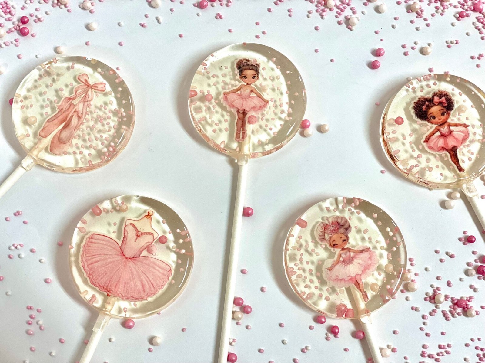 Piruletas personalizadas bailarina de ballet - Imagen 2