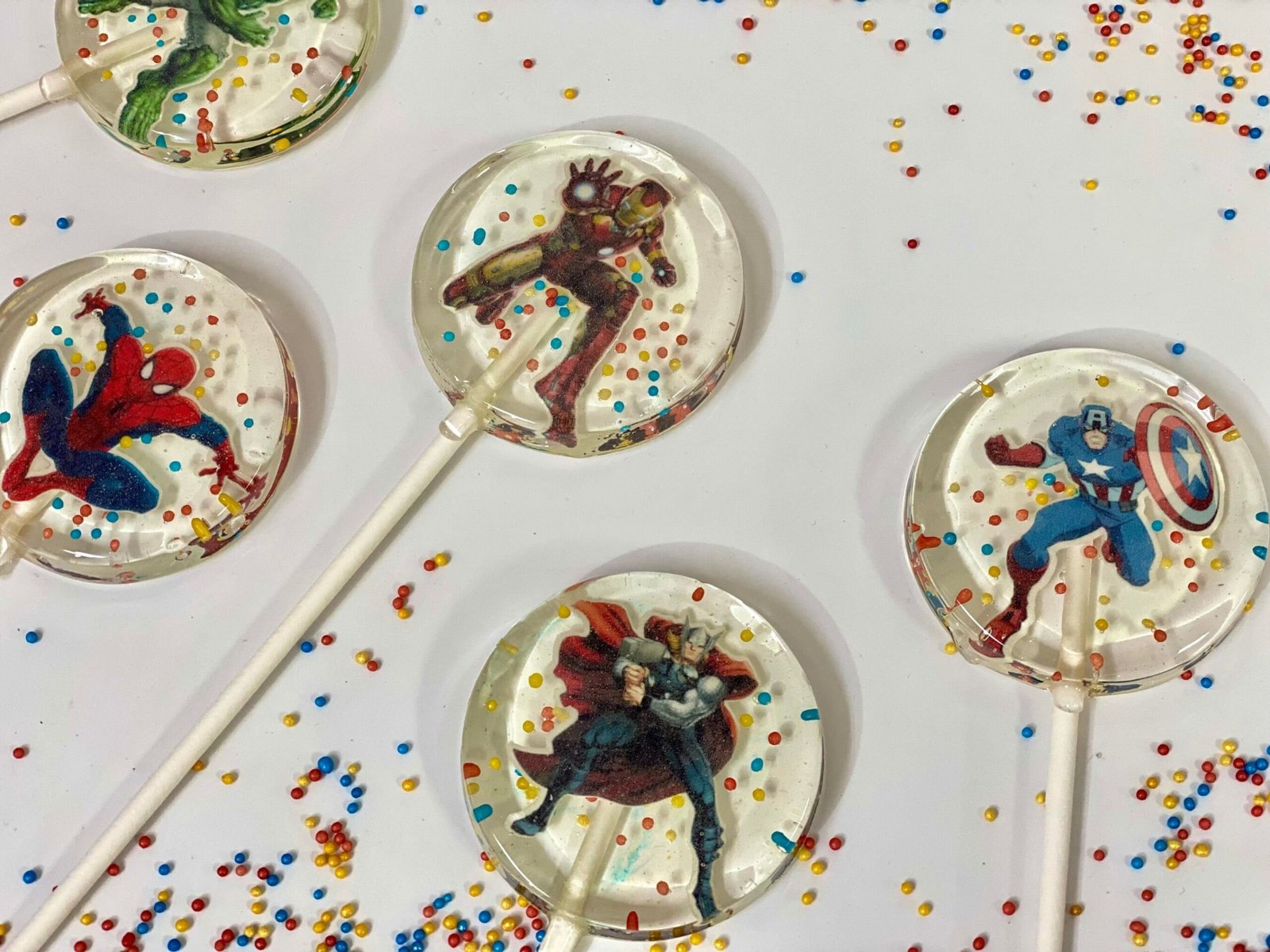 Piruletas personalizadas Marvel Superhéroes - Imagen 4
