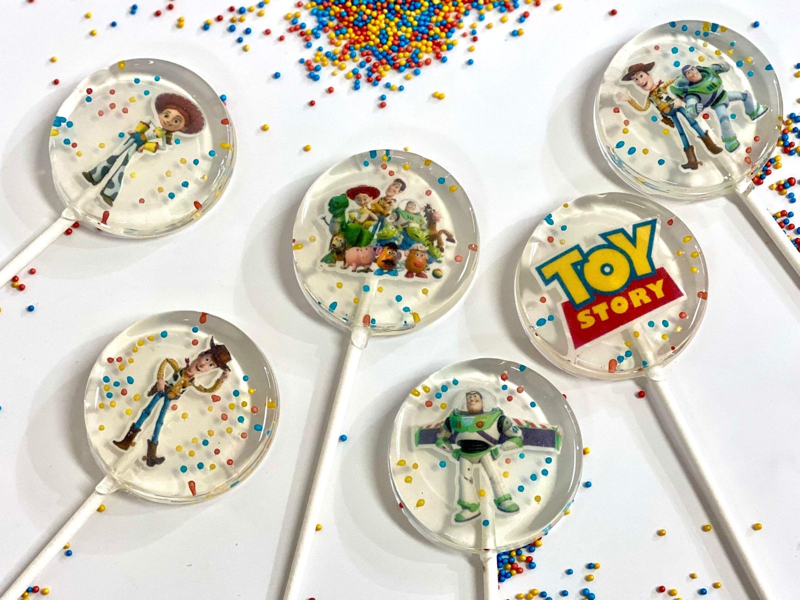 Piruletas personalizadas Toy Story
