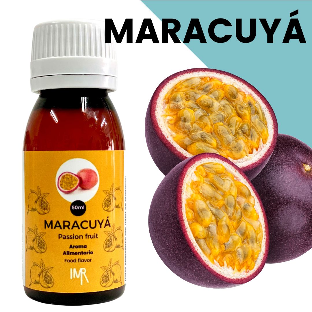 Aroma von Speisen mit Passionsfruchtgeschmack