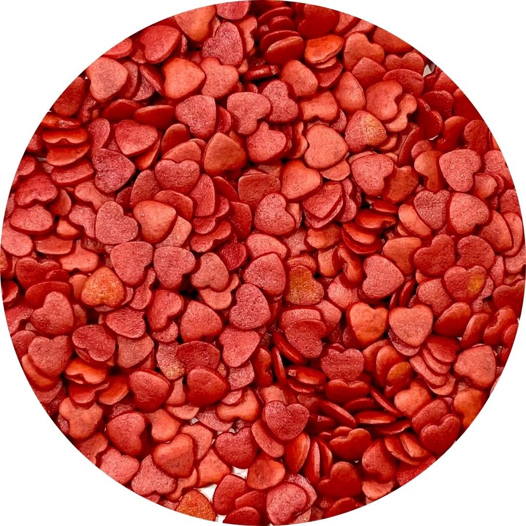 cœurs en sucre rouge – Image 2