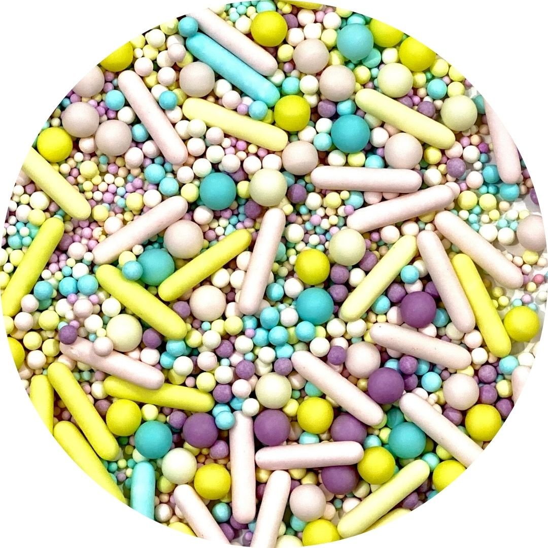Pastellfarbene Mix-Sticks und Perlen – Bild 2