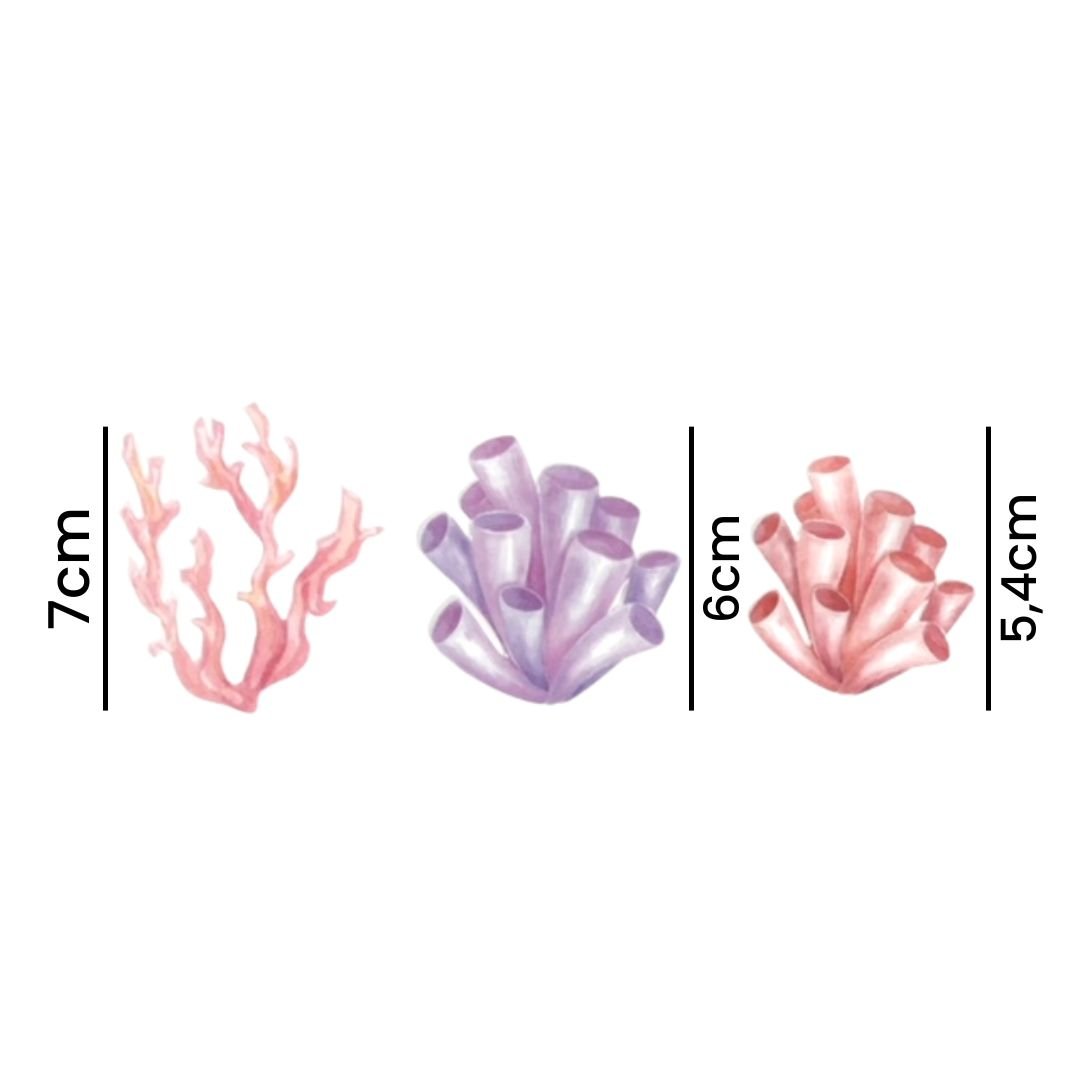 Motifs de sirène en gaufrette – Image 3