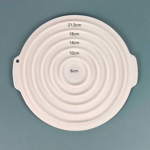 Silicone mold for rings