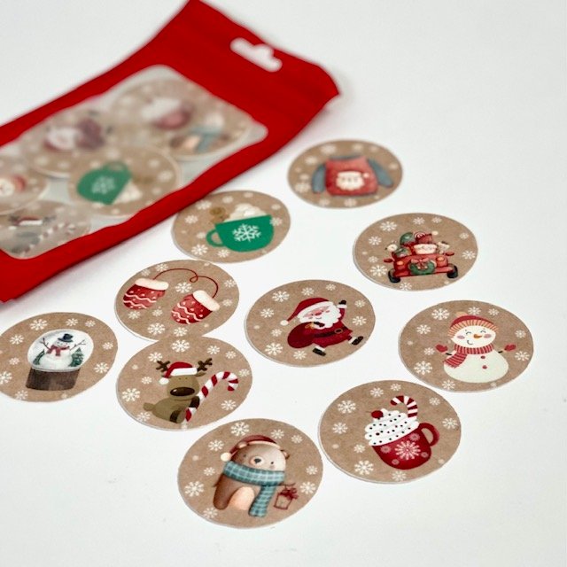 Vintage Oblaten Weihnachten – Bild 2