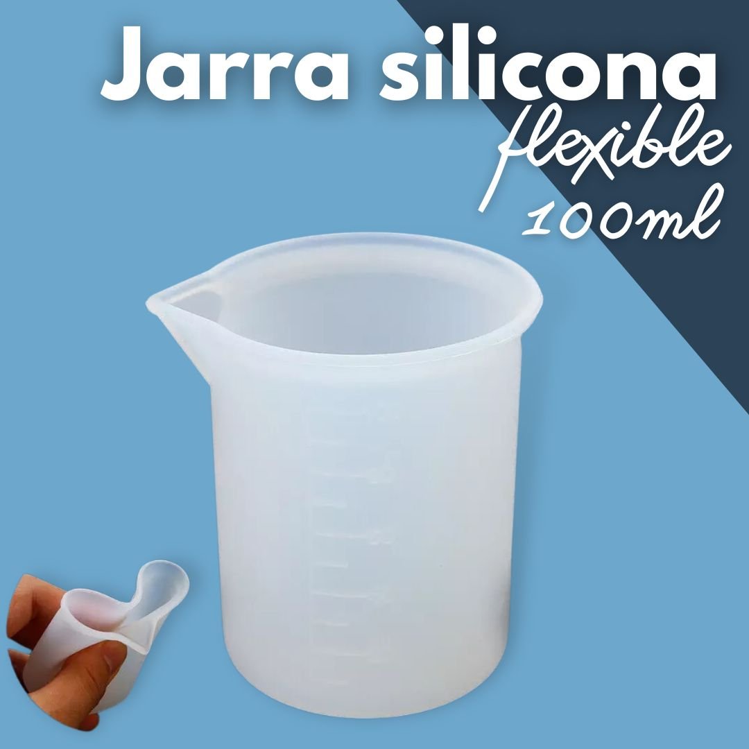 Flexible silicone jug
