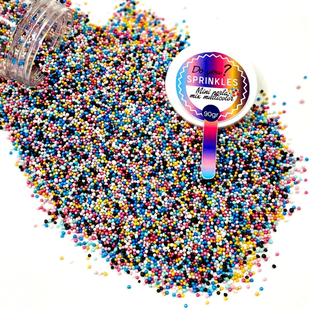 Mini-Perlenmix mehrfarbig