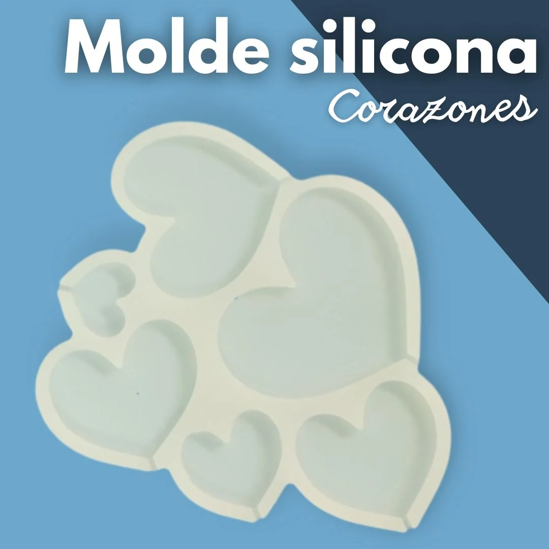 Silikonform für herzförmige Lutscher