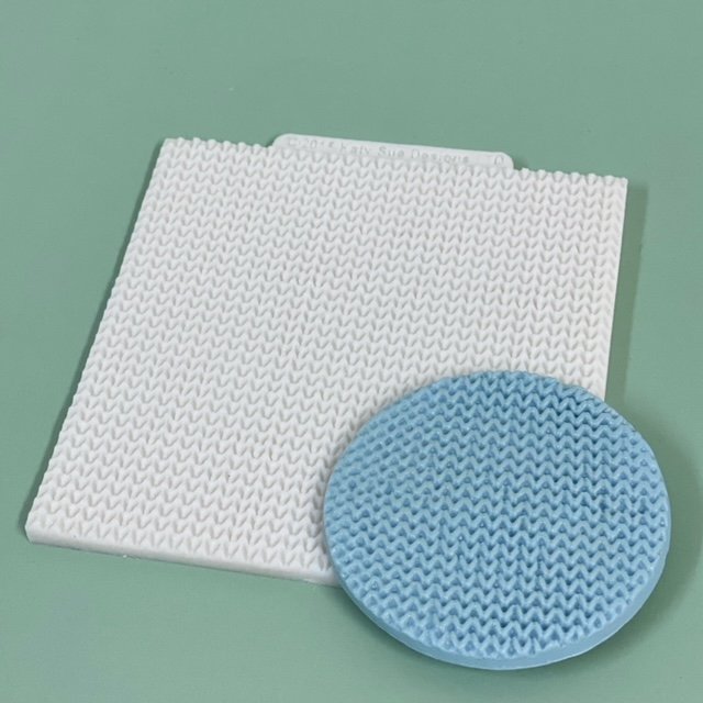 silicone texture horizontal dot