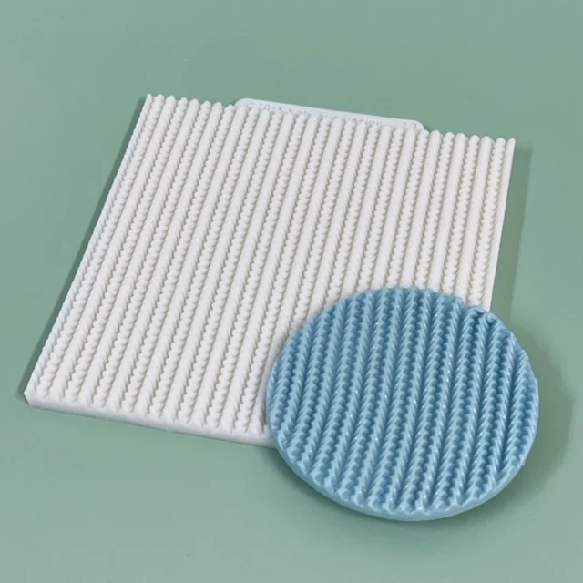 texture silicone à pois verticaux