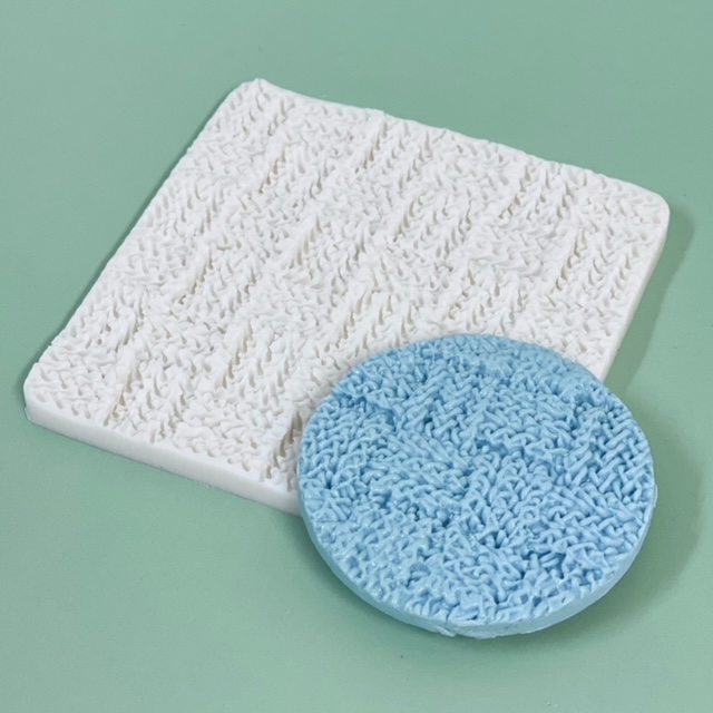 silicone texture scrapbooking