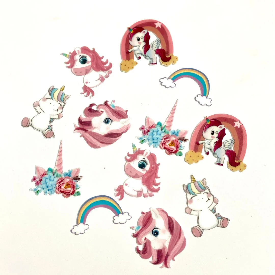 Oblaten-Einhornmotive – Bild 3