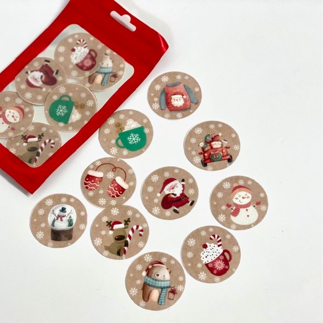 Vintage Oblaten Weihnachten – Bild 4