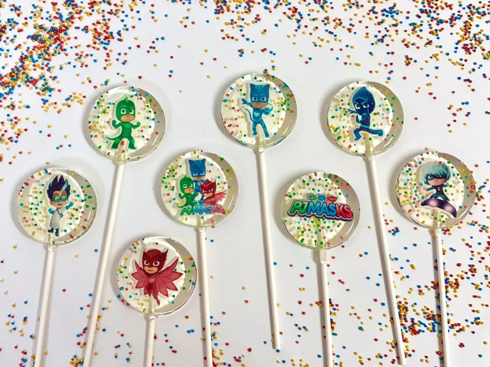 Piruletas personalizadas PJ Masks