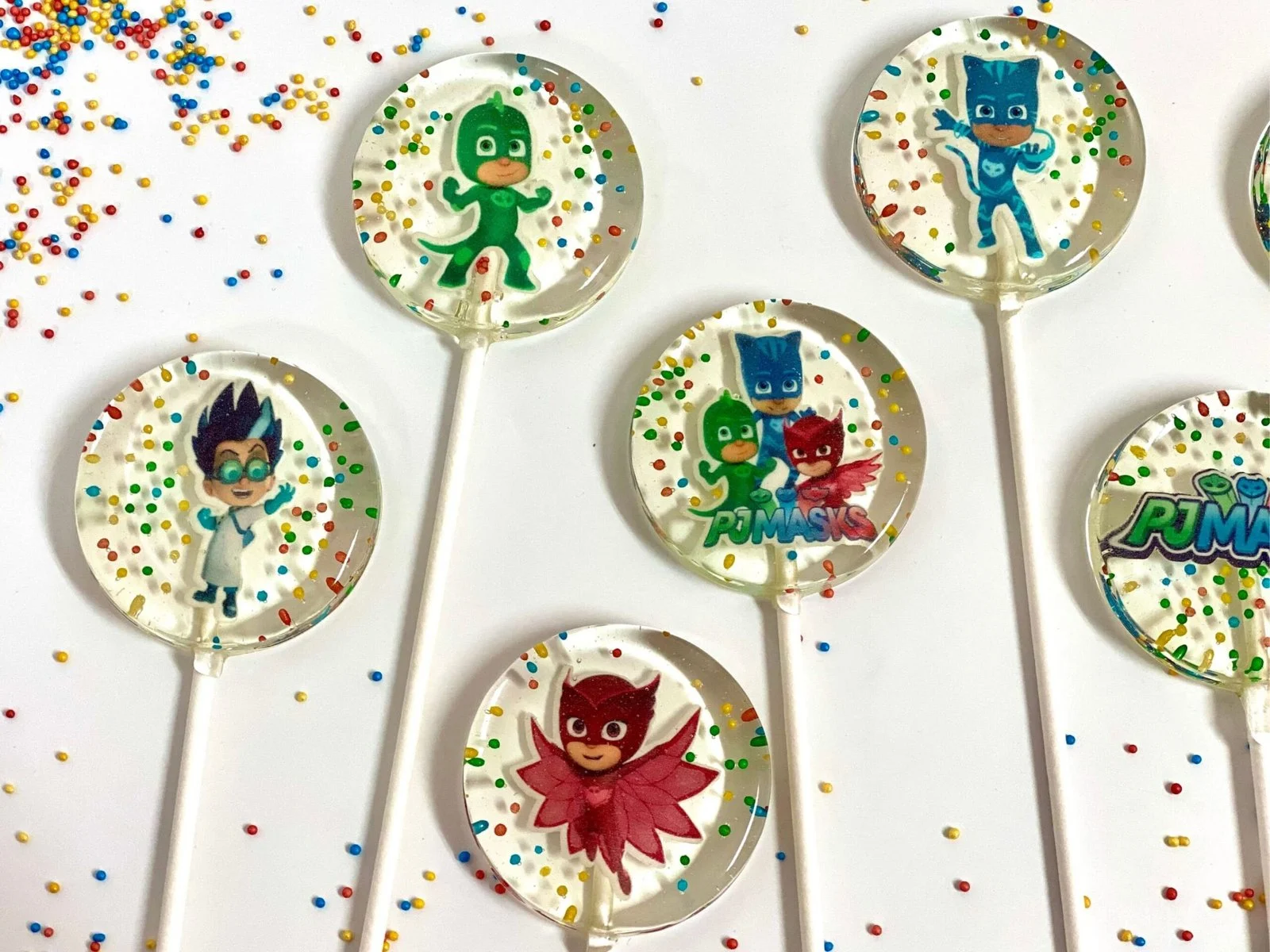 Piruletas personalizadas PJ Masks - Imagen 3