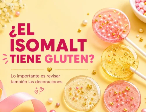 ¿El isomalt tiene gluten? Todo lo que debes saber antes de pedir piruletas personalizadas