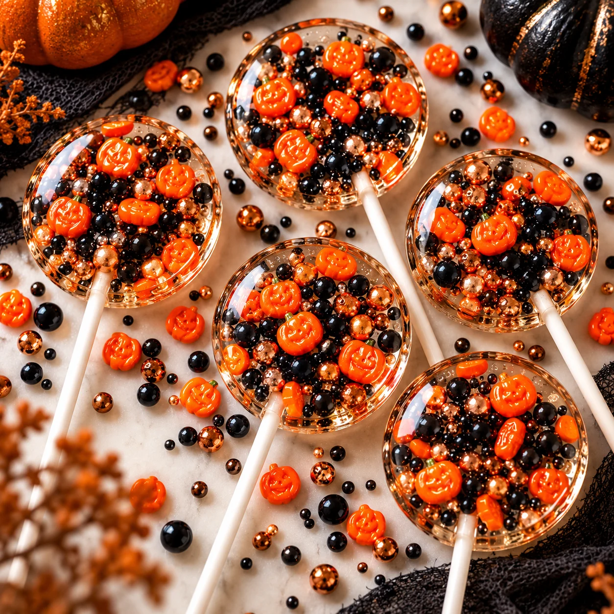 Piruletas Halloween Glam