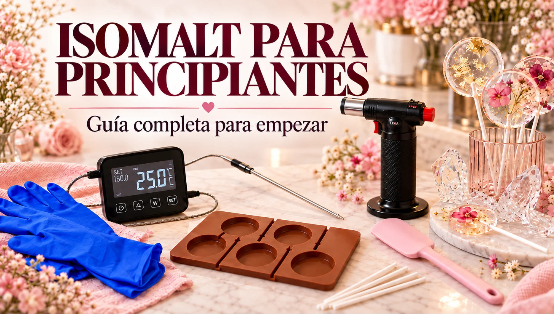 Isomalt para principiantes: guía completa para empezar